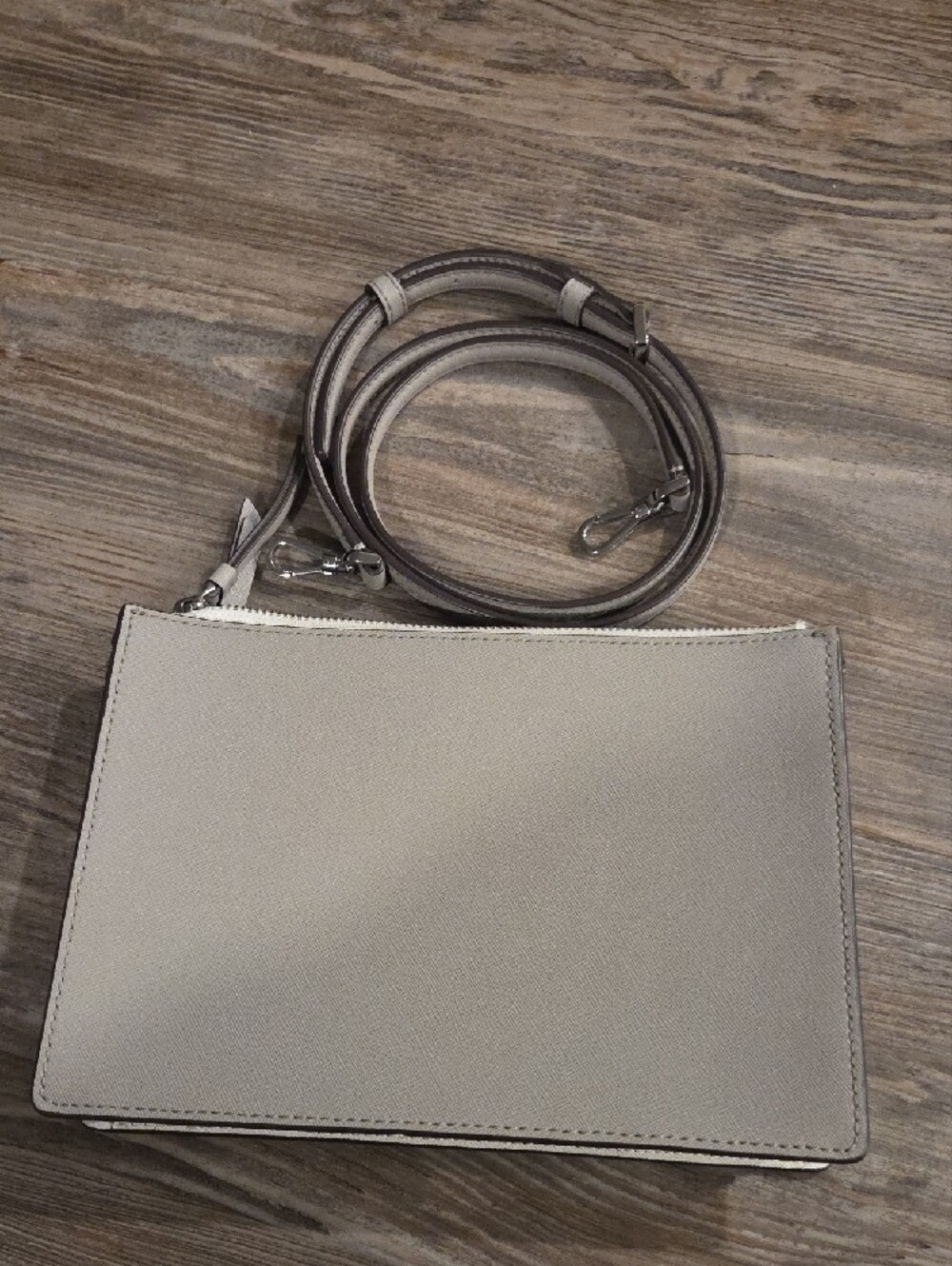 kate spade Two-Tone Gray and White Crossbody Bag - Picture 3 of 5